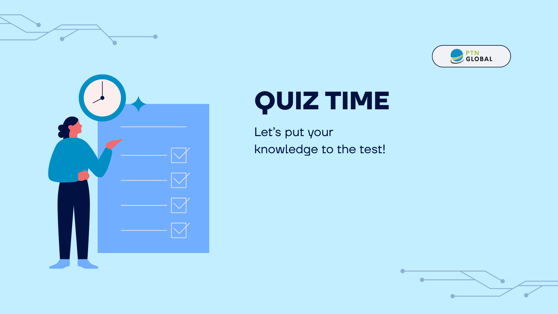 Quiz time